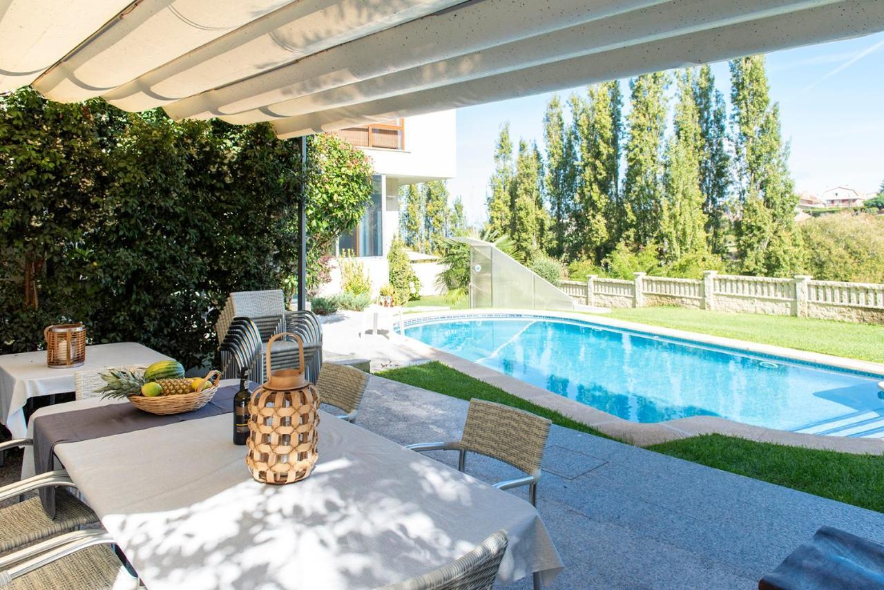Villa Casa El Castanal Con Piscina Privada à Vigo Extérieur photo