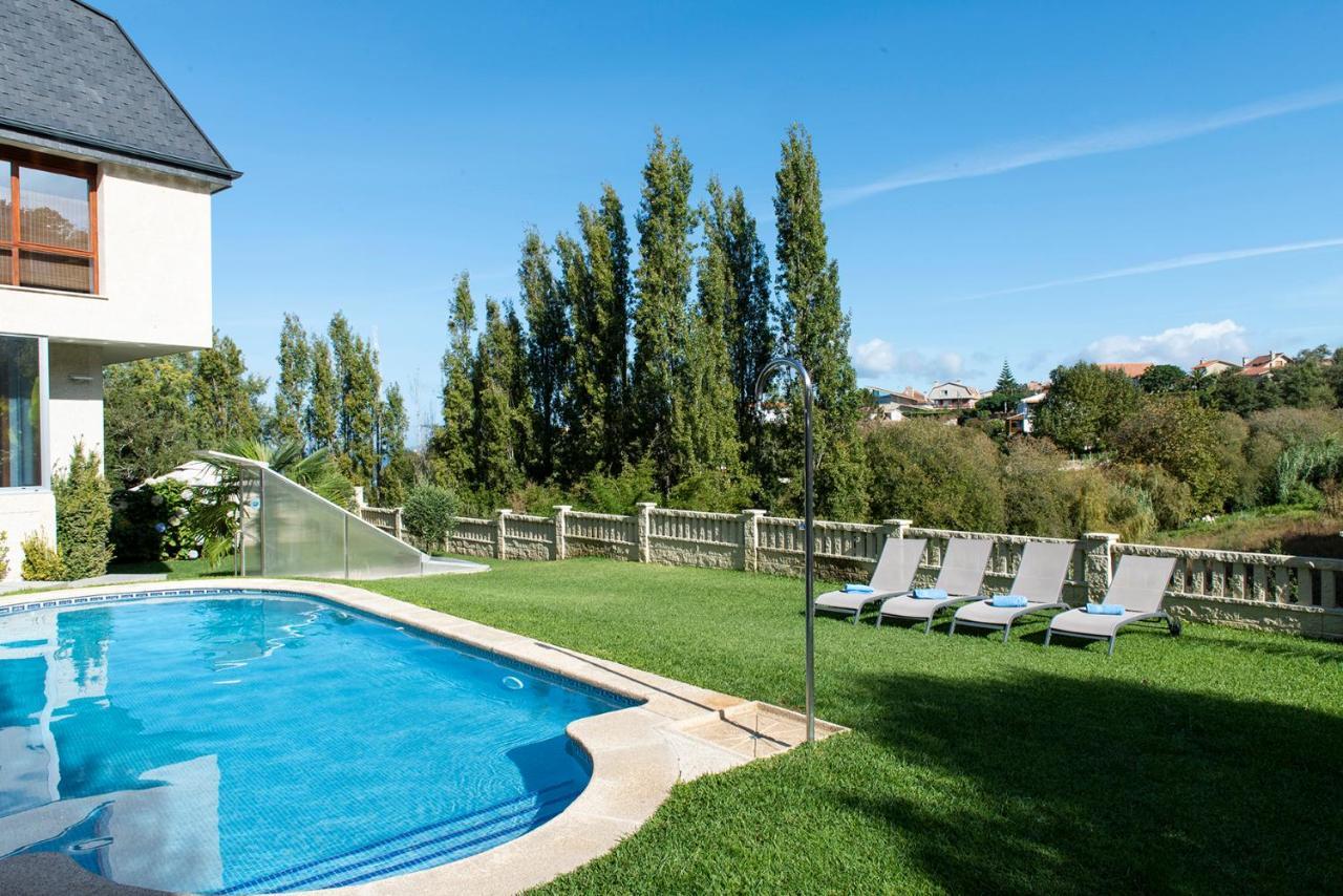 Villa Casa El Castanal Con Piscina Privada à Vigo Extérieur photo