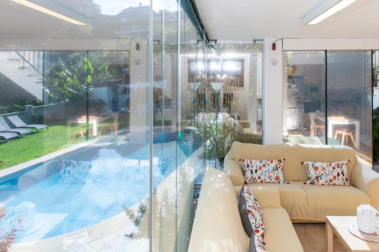 Villa Casa El Castanal Con Piscina Privada à Vigo Extérieur photo