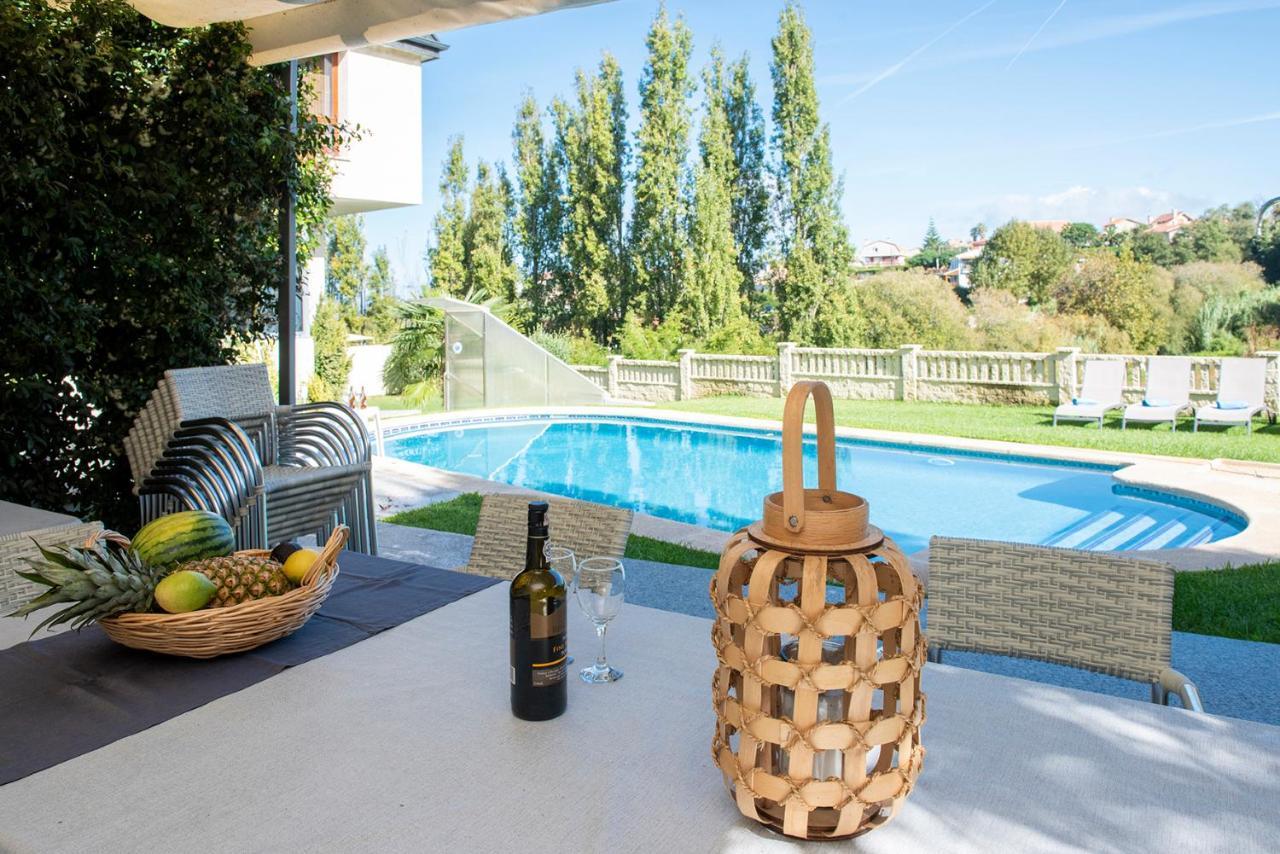 Villa Casa El Castanal Con Piscina Privada à Vigo Extérieur photo