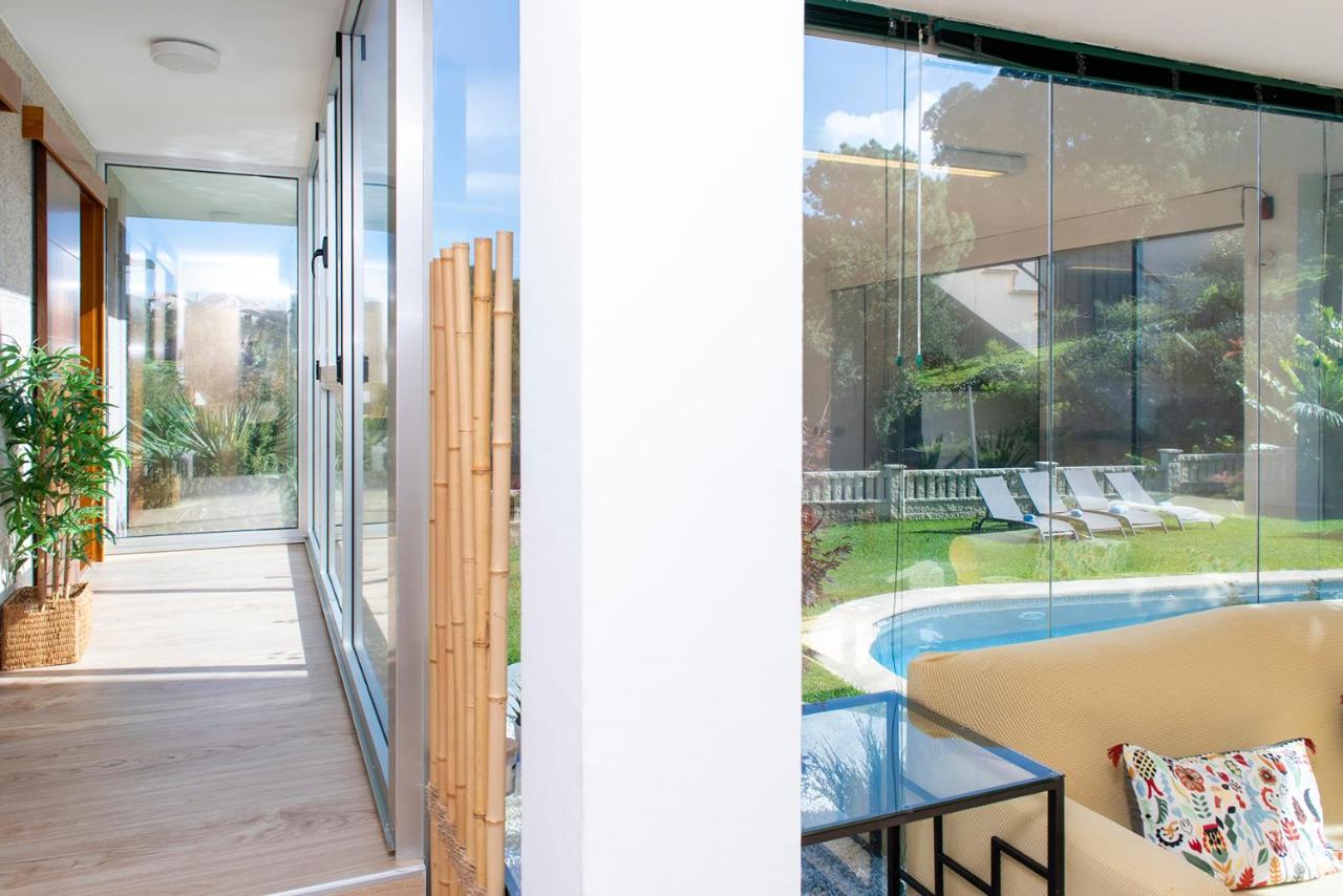 Villa Casa El Castanal Con Piscina Privada à Vigo Extérieur photo